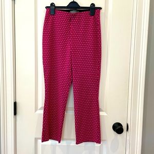 Anthropologie pull on crop/flare pants